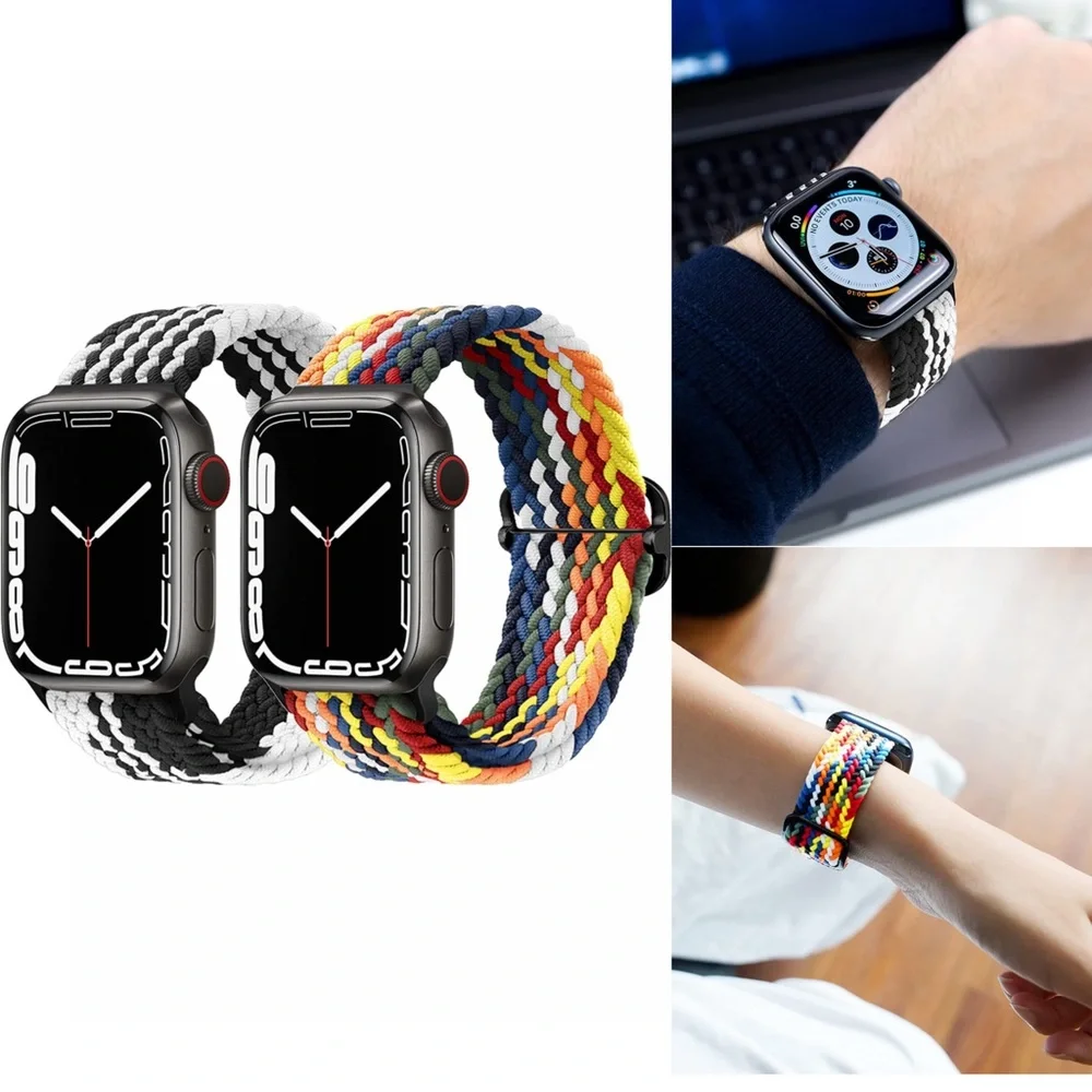 Nylon Apple Watch Bands (2PC)